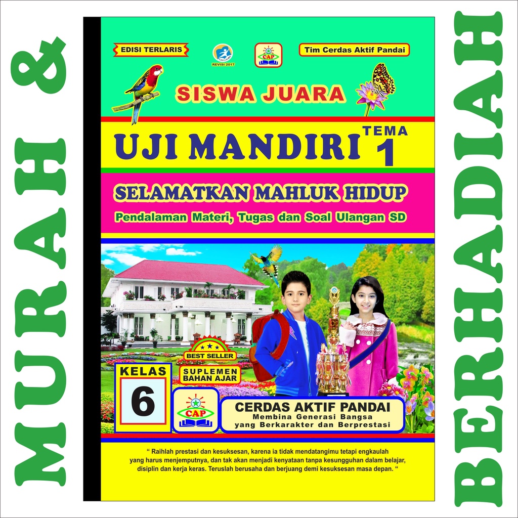 Jual BUKU PAKET DIKBUD TEMATIK SD Kelas 6 BERKAH GOD TEMA 1 2 3 4 5 6 7 ...