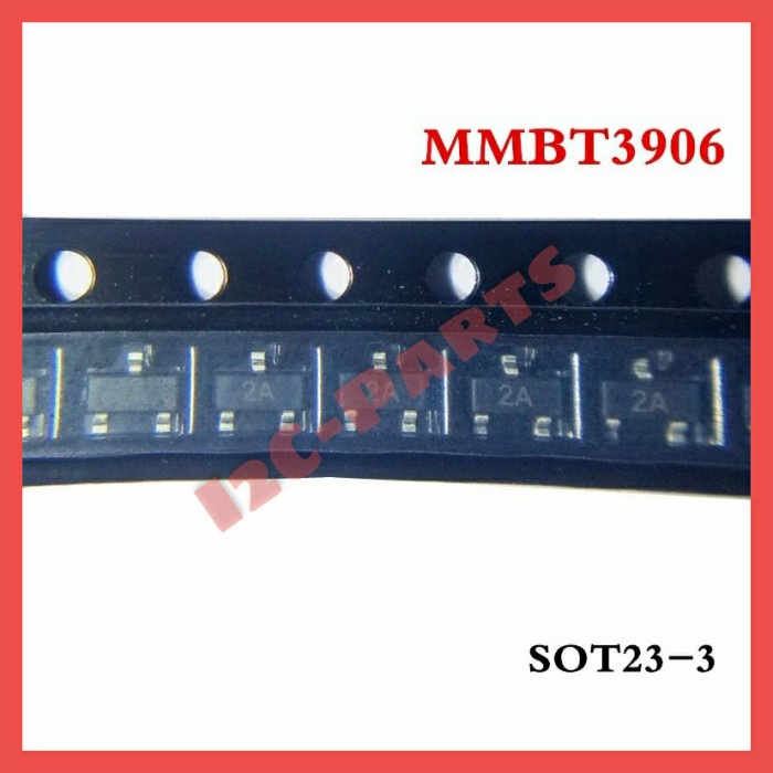 Jual MMBT3906 3906 2A 2N3906 PNP General Purpose Transistor SOT-23 SMD ...