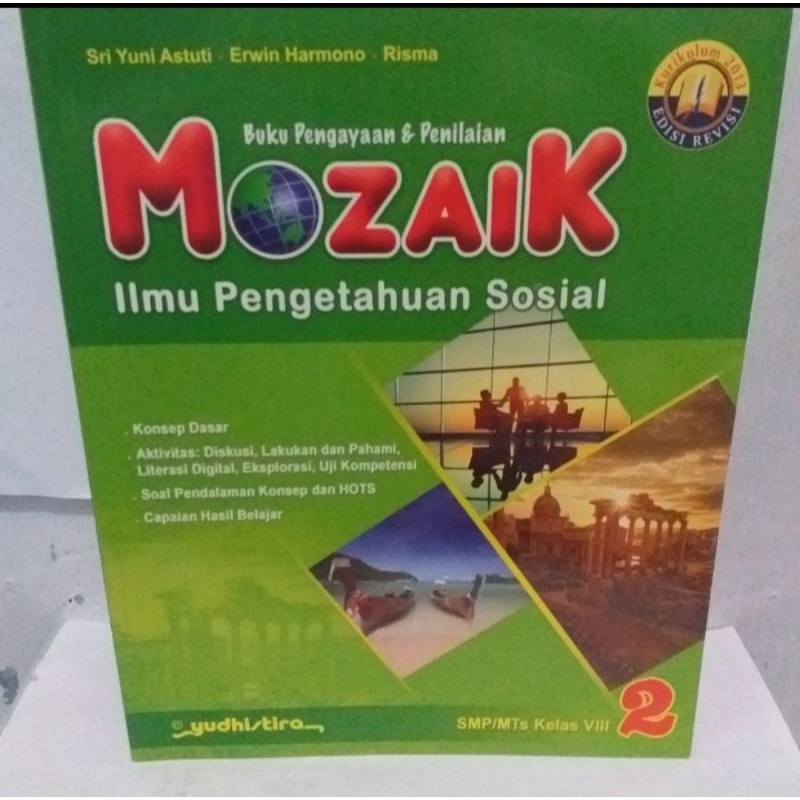 Jual Buku Mozaik Ilmu Pengetahuan Sosial Untuk Smp Mts Kelas Viii