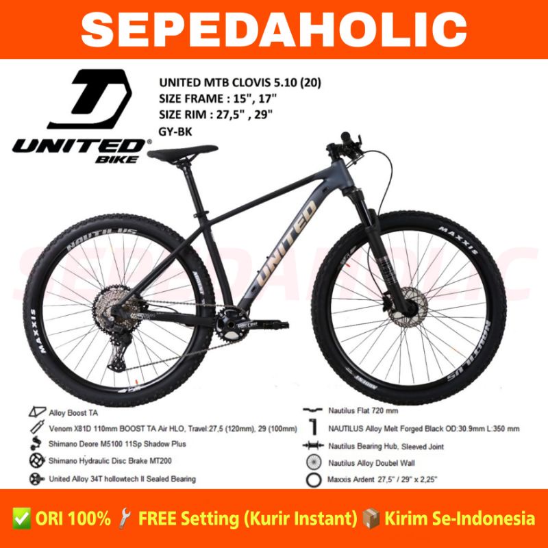 United clovis 5 29er hotsell