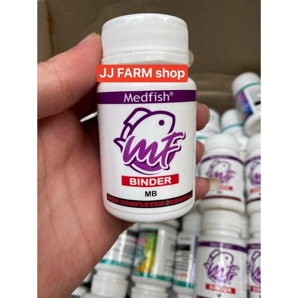 Jual MEDFISH BINDER MB 50gr vitamin meniral ikan hias campuran pakan ...