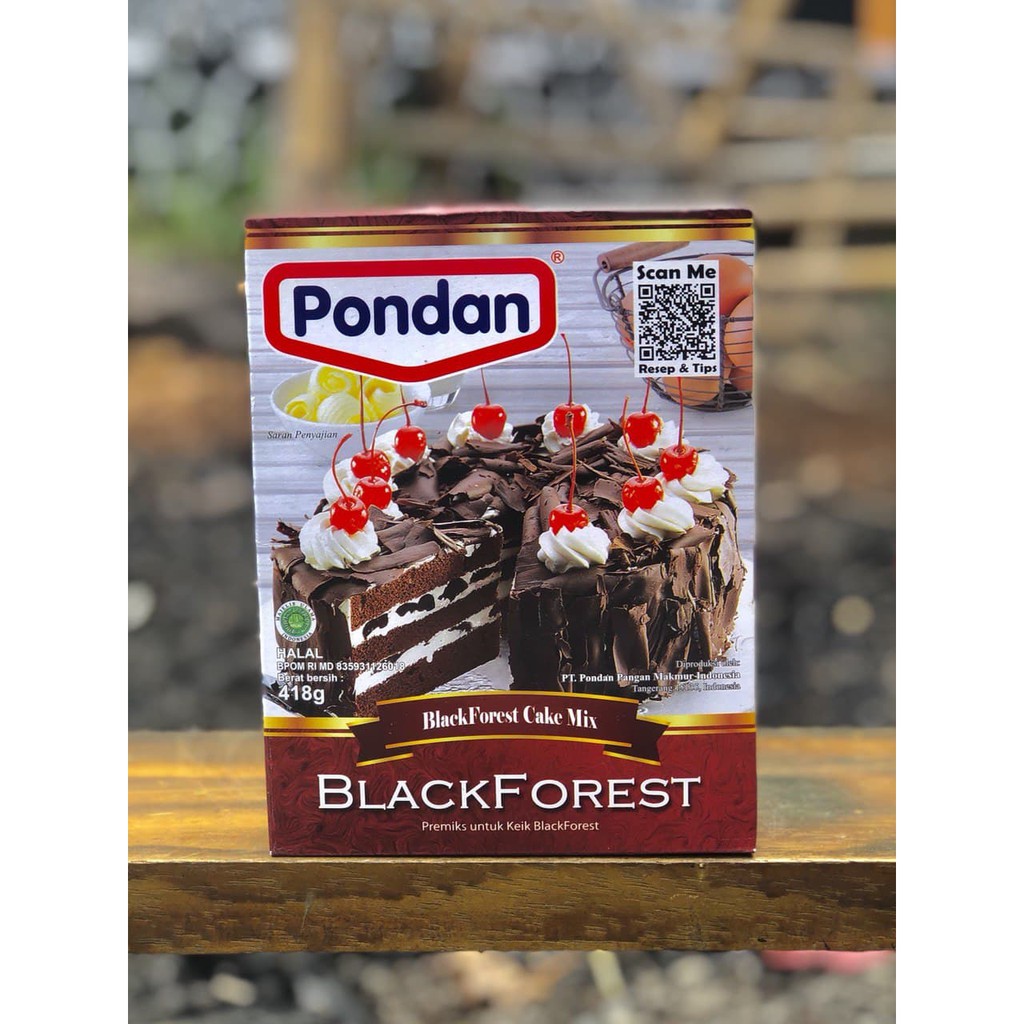 Jual Pondan Black Forest 418g Shopee Indonesia