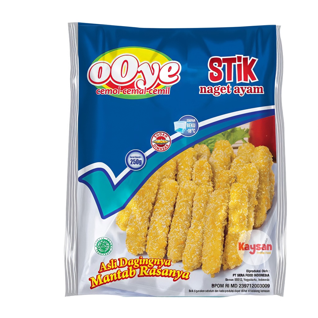 Jual OOYE NAGET AYAM STIK 250 GRAM | Shopee Indonesia