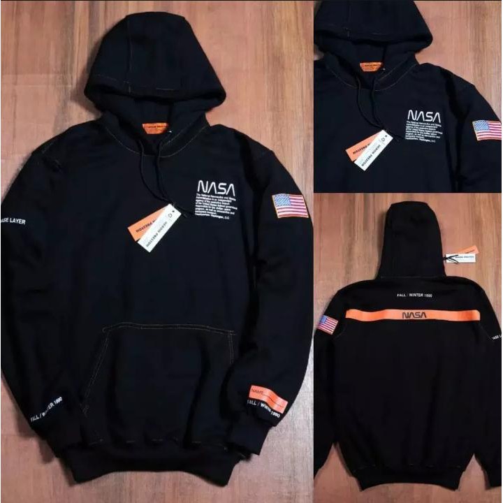 Jaket hoodie nasa best sale