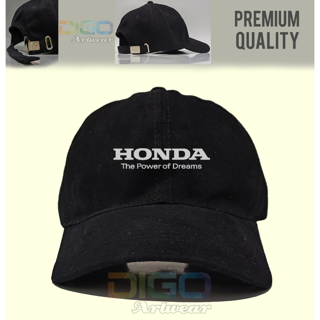 Jual Topi Baseball Honda The Power Of Dream Premium Caps Raffel Cakop ...