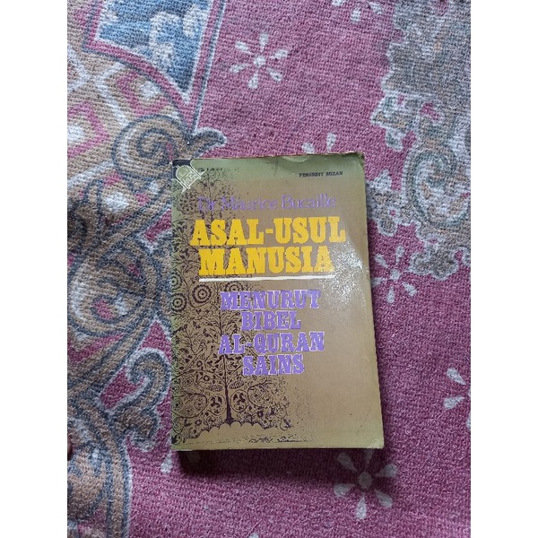 Jual ASAL USUL MANUSIA MENURUT BIBEL AL QURAN SAINS - DR. MAURICE ...