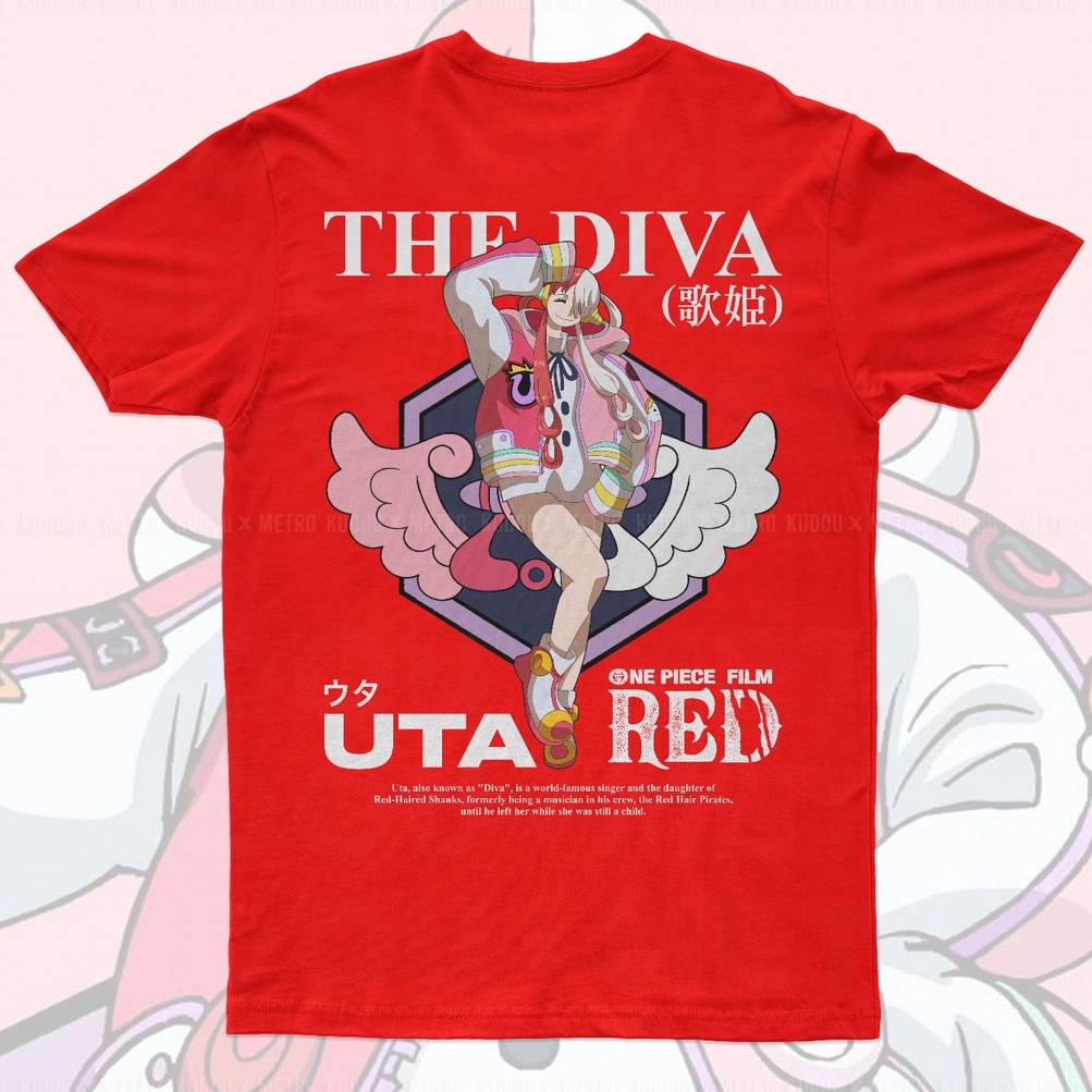 Jual Tshirt Uta Diva Anime Manga One Piece Premium Unisex | Shopee ...