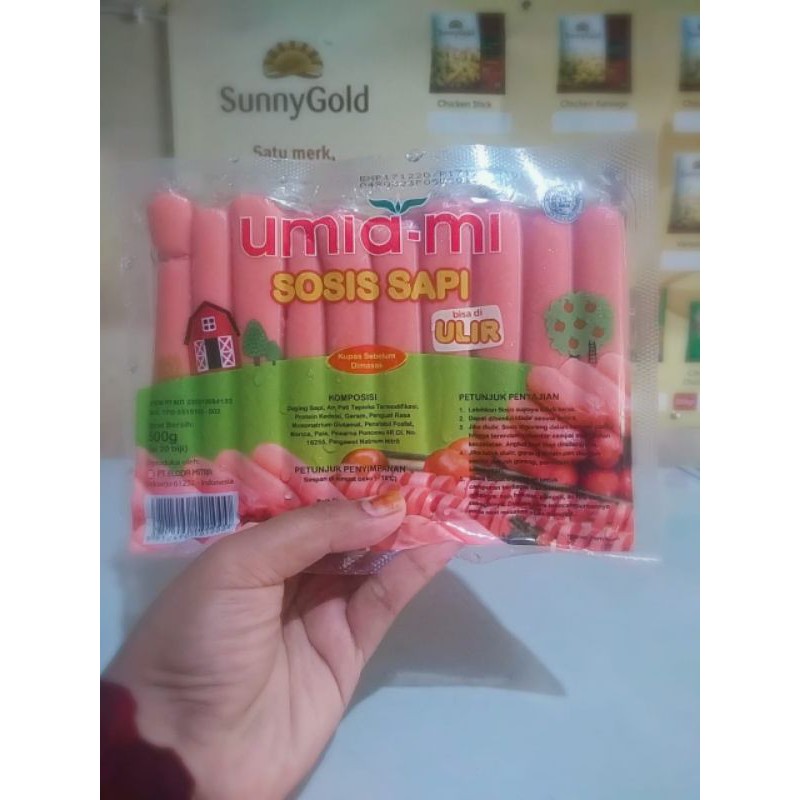 Jual Sosis Sapi Ulir Umiami 500gr Shopee Indonesia