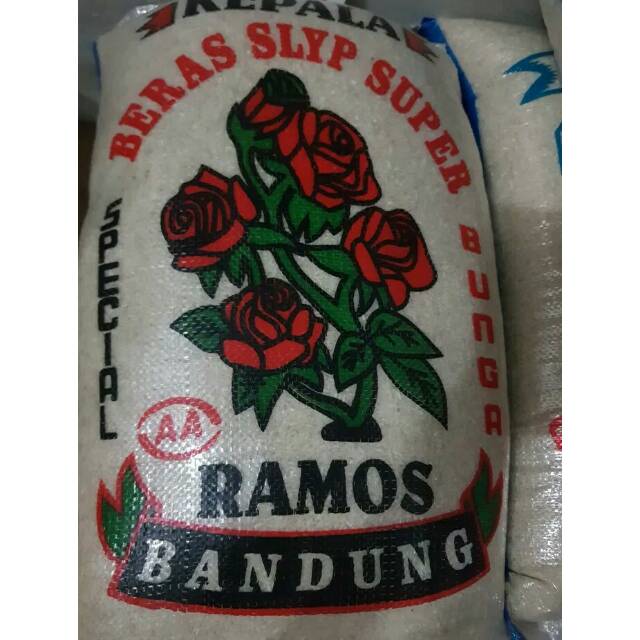 Jual BERAS SLYP SUPER RAMOS BANDUNG 25 KG | Shopee Indonesia