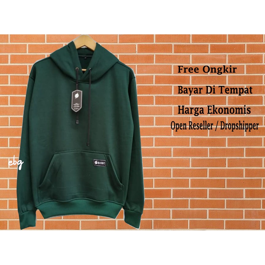 Baju hoodie di discount shopee