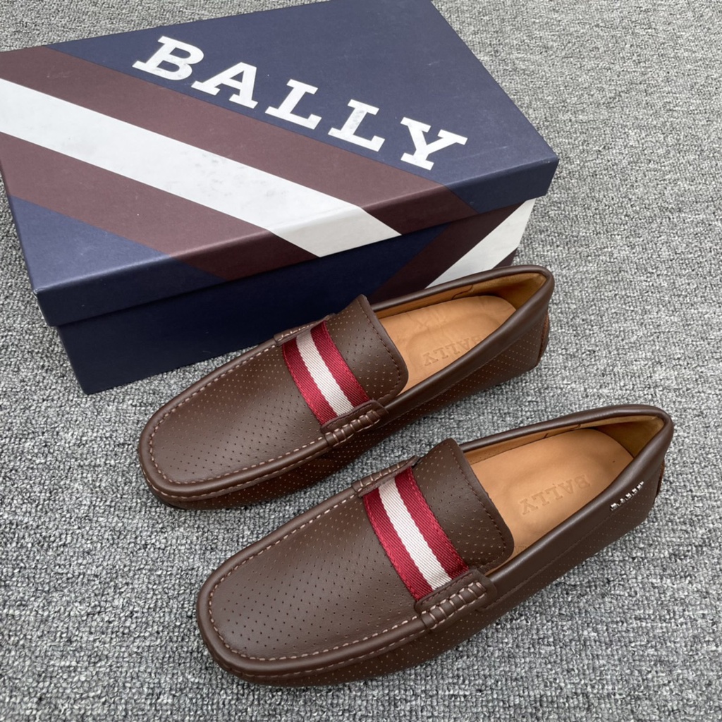 Jual Original BALLY new slipon men's shoes/work casual shoes/flats