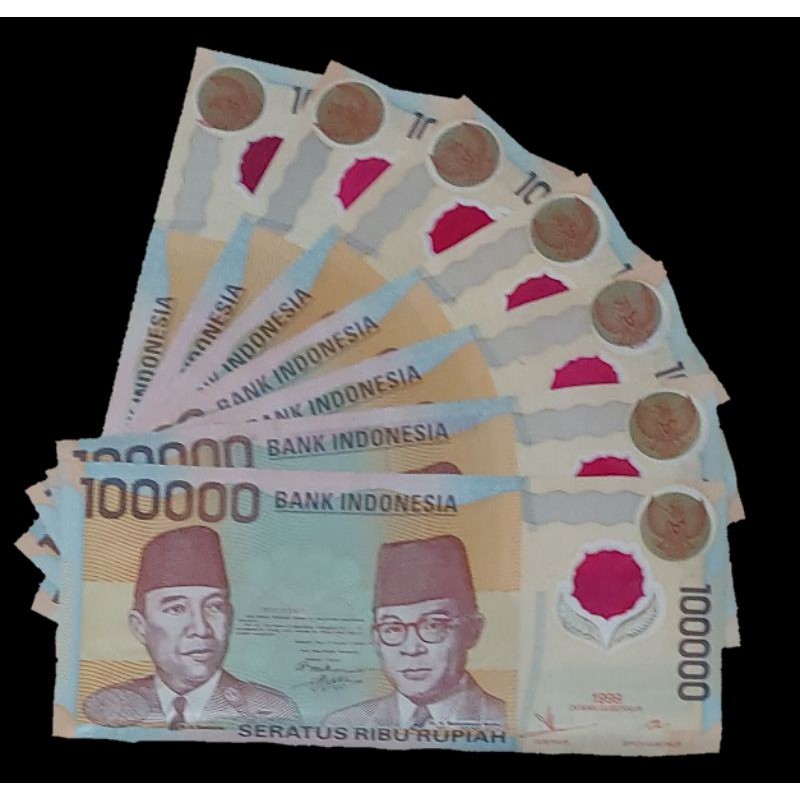Jual UANG SERATUS RIBU POLYMER / PLASTIK KOLEKSI KUNO (UNC), UANG MAHAR ...