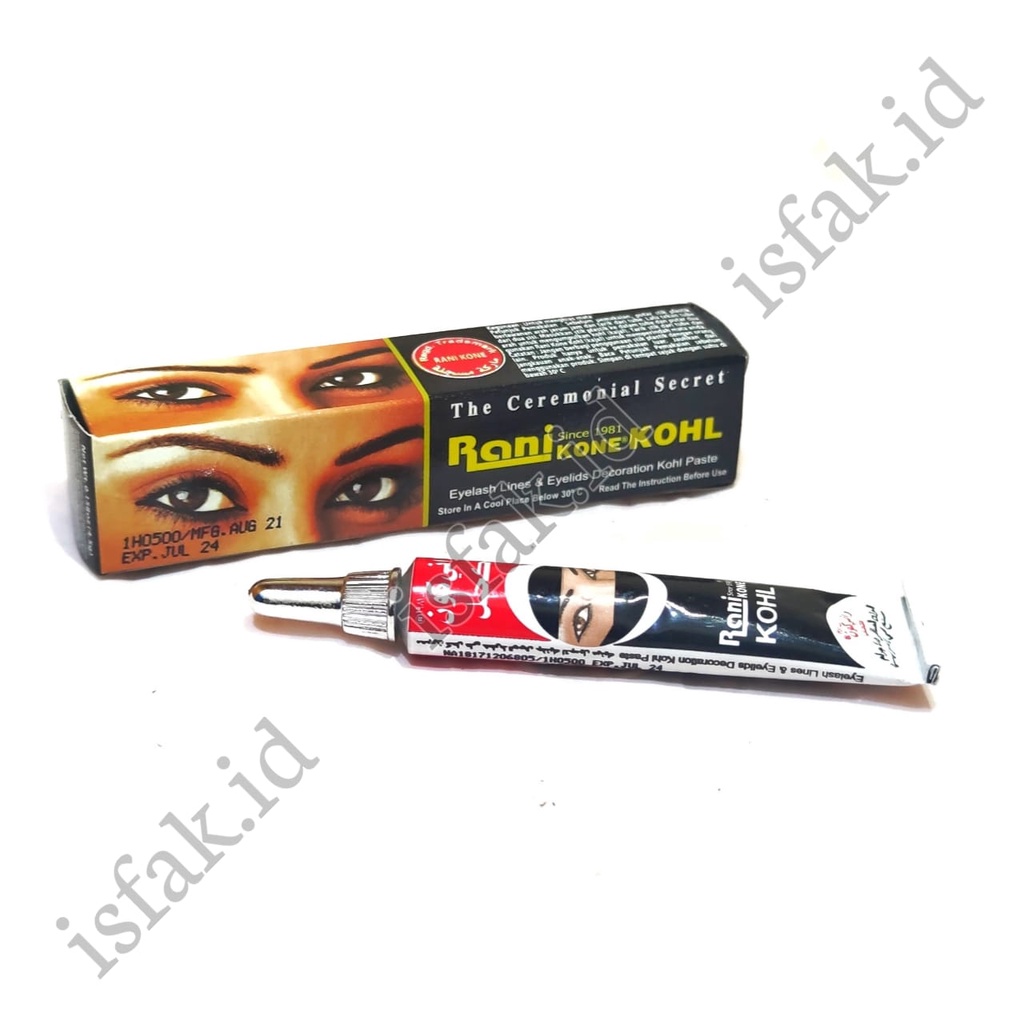 Jual Rani Kone Kohl Celak Mata Arab Original Sipat Mata Rani Eyelash Lines Dan Eyelids 7608