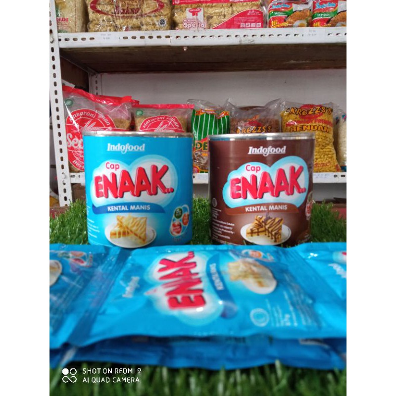 Jual Susu kental manis cap enak sachet 1 renceng Shopee Indonesia
