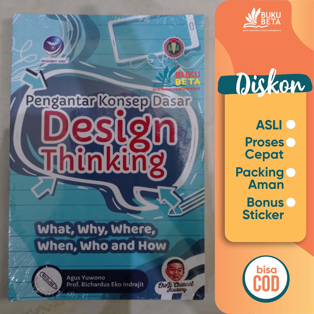 Jual Pengantar Konsep Dasar Design Thinking - Agus Yuwono | Shopee ...
