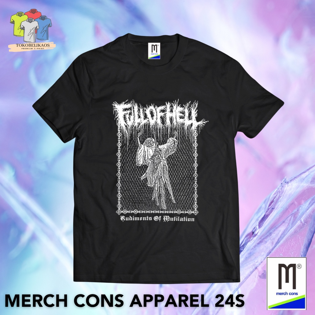Jual HM135 | KAOS BAND FULL OF HELL TAG MERCHCONS | SIZE LUAR | Shopee ...
