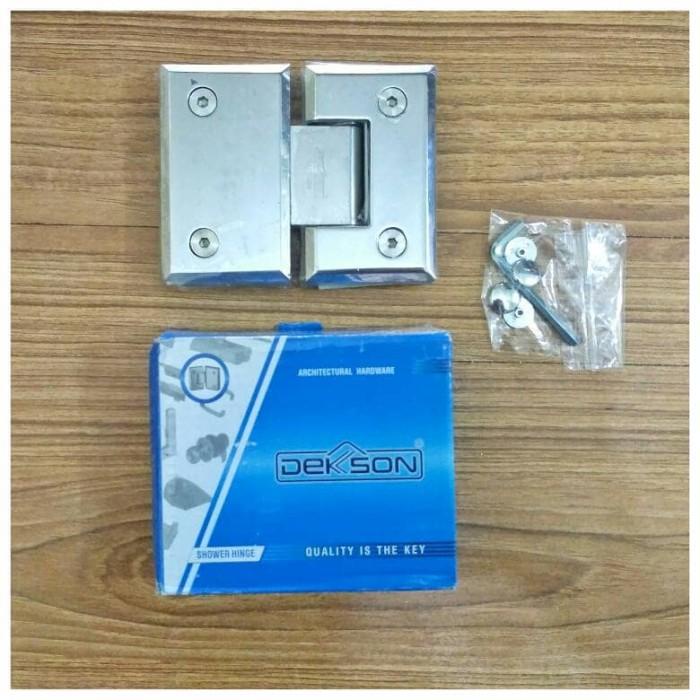 Jual Engsel Engsel Shower Shower Hinge Glass To Glass Kaca Ke Kaca Merk Dekson Shopee