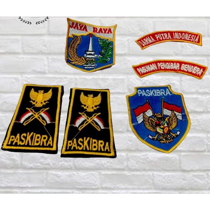 Jual Atribut Paskibra Logo Paskibra Paket Shopee Indonesia