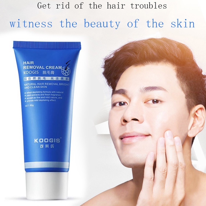 Jual Koogis Krim Penghilang Bulu Permanen Untuk Pria & Wanita Hair