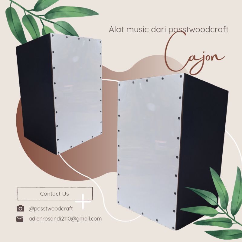 Jual POSST alat musik cajon/kahon Shopee Indonesia