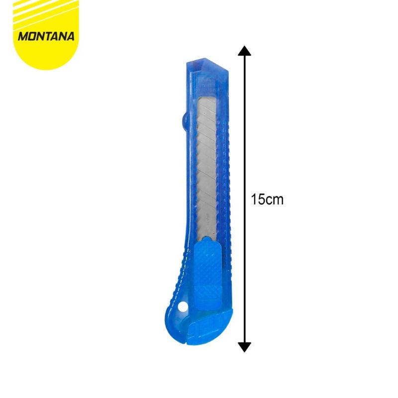 Jual Cutter Besar renteng / alat potong kertas/ silet besar/ cutter ...