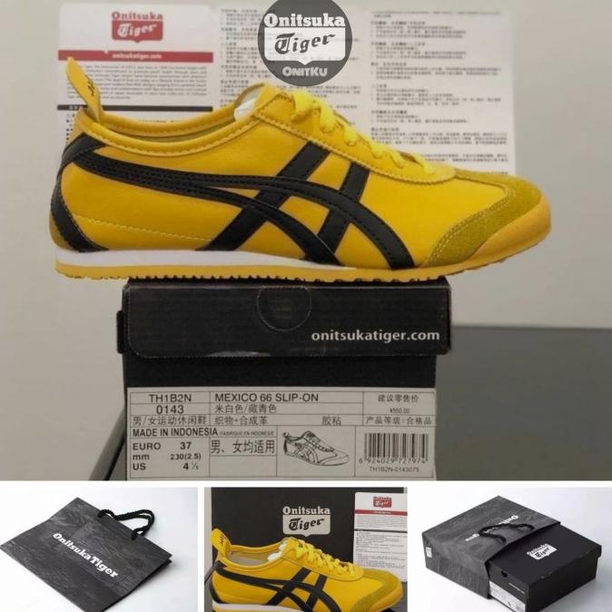 Jual Onitsuka Tiger Mexico 66 Yelow Kill Bill Shopee Indonesia
