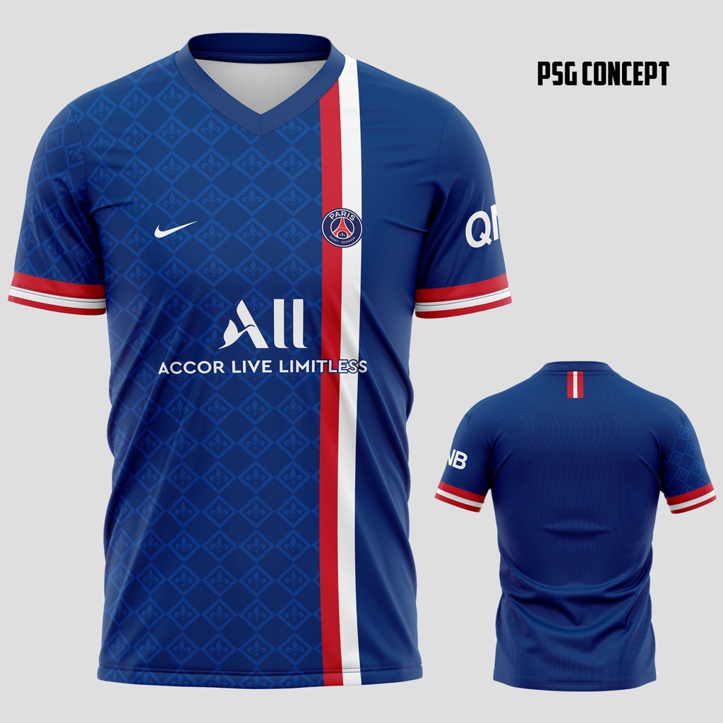 Jual jersey PSG CONCEPT artees gratis name set | Shopee Indonesia