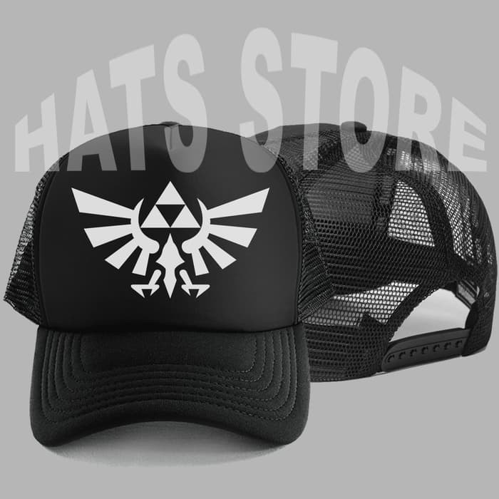 Jual TOPI TRUCKER LOGO Legend of Zelda Hyrule Triforce | Shopee Indonesia