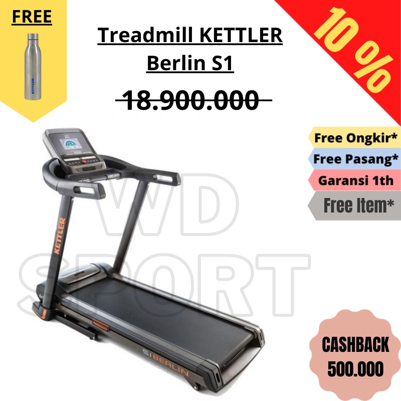 Treadmill kettler berlin discount s1