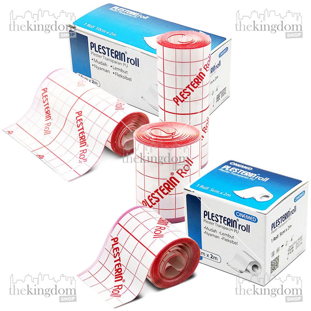 Jual Onemed Plesterin Roll Transparan PU Plester Luka Plaster P3K ...