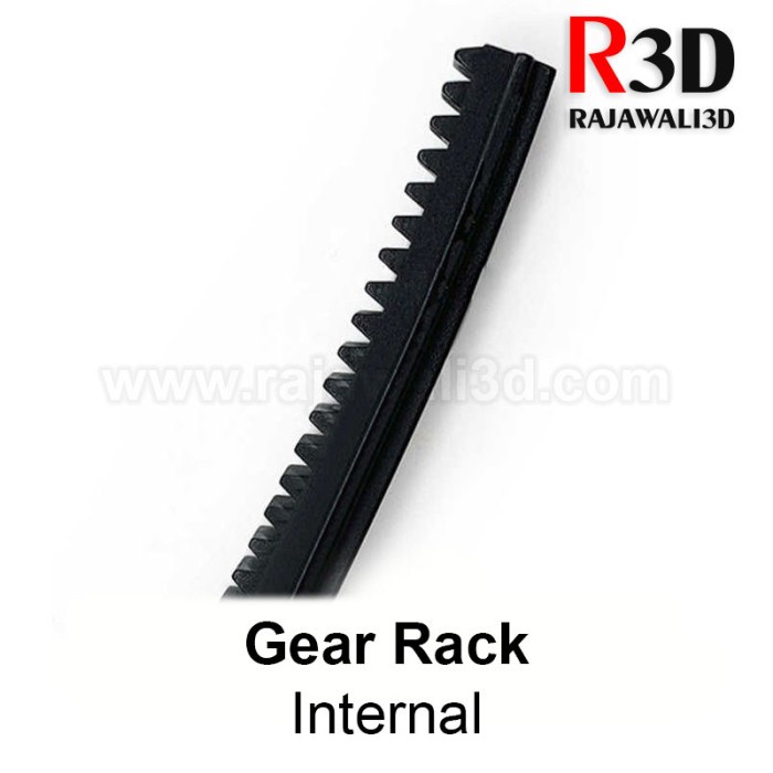 Jual Gear Rack Mod Internal 499.5 POM Delrin 0.5 | Shopee Indonesia