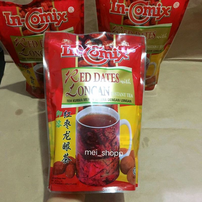 Jual RED DATES WITH LONGAN INSTANT TEA/ANGCO TEH /RED DATES TEA 1Pack ...