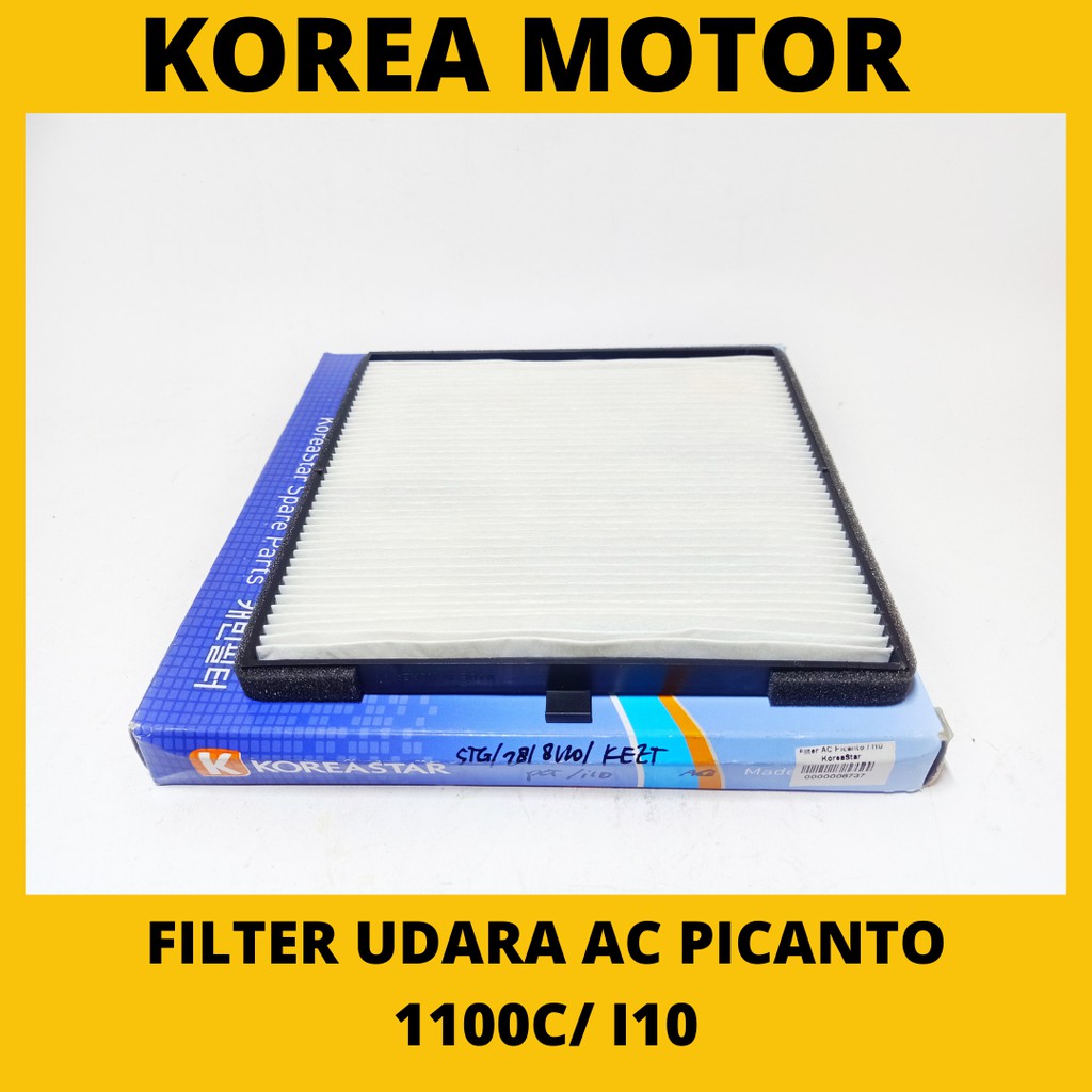 Jual Filter Udara AC KIA New Picanto Hyundai i10 Picanto Cosmo Shopee