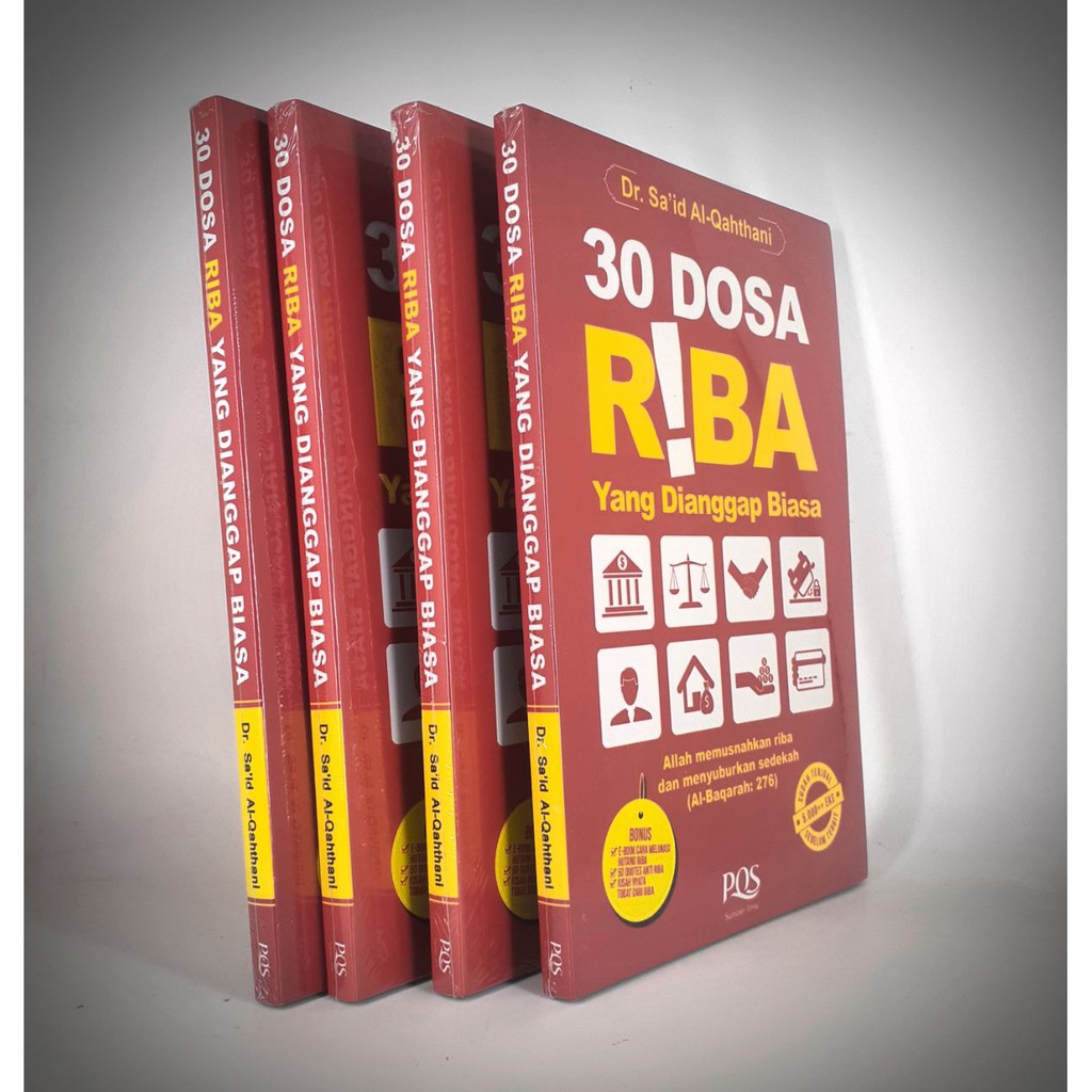 Jual Buku 30 Dosa Riba Yang Dianggap Biasa - PQS | Shopee Indonesia