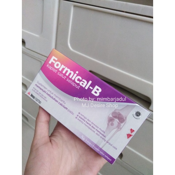 Jual Formical B Formical-B strip 6 Box 30 Suplemen Kalsium Tulang ...
