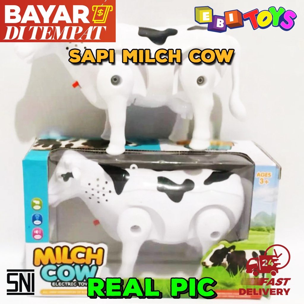 Jual Mainan Sapi Milk Cow Sapi Perah Bisa Jalan Mengeluarkan Suara ...