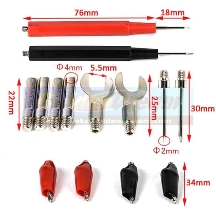 Jual Various Multi Point Cable Tester Ragam Kabel Jepit Multimeter ...