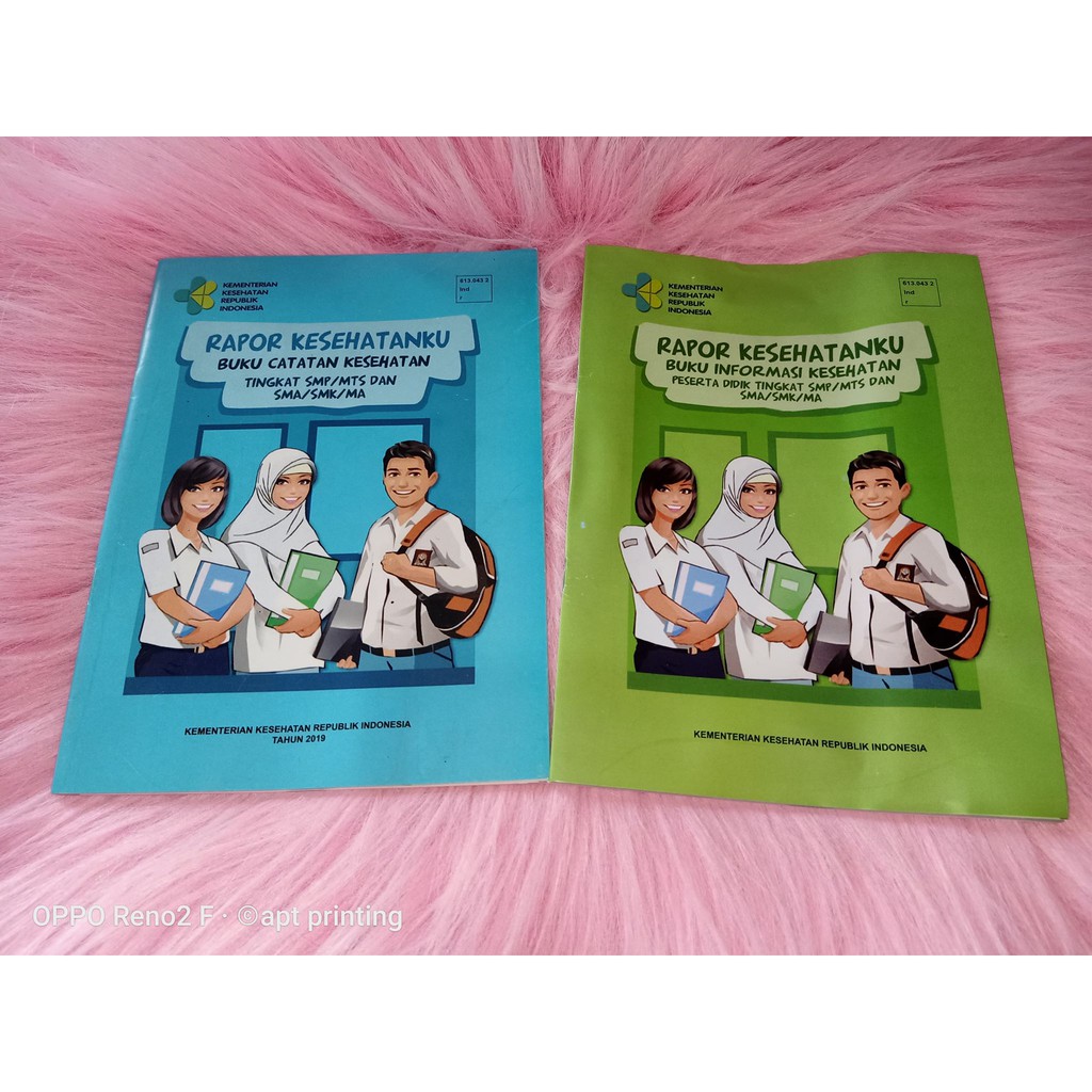 Jual BUKU RAPORT KESEHATAN SD & SMP ( 2 BUKU) | Shopee Indonesia