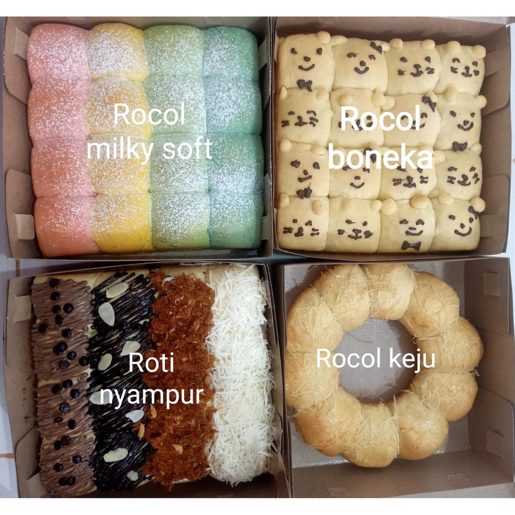 Jual Roti Cocol Mini | Roti Cocol Aneka Saus | Shopee Indonesia
