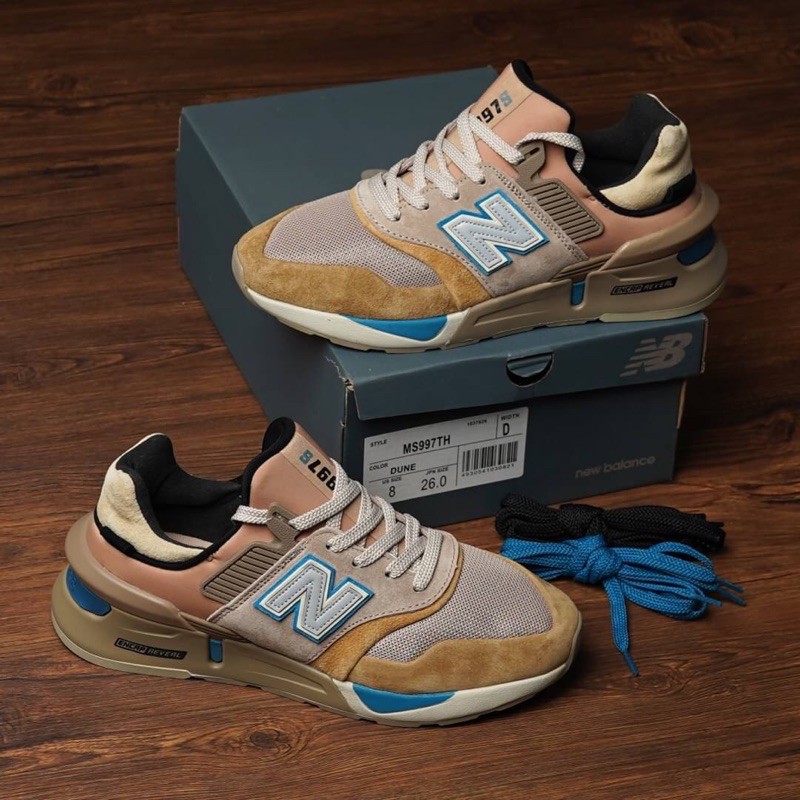 Jual Sepatu New Balance 997 'Dune' KITH X Nonnative | Shopee Indonesia