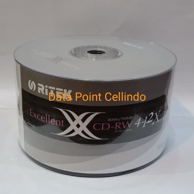 Jual CD-RW Ritek / cd rw blank / cdrw kosong Ritek Bulk pack | Shopee ...
