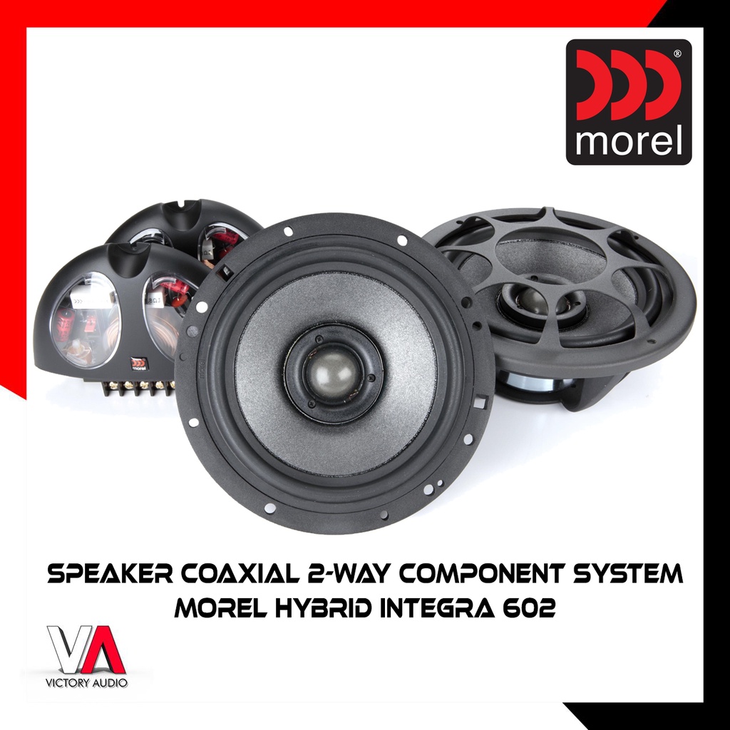 Jual Speaker Coaxial 2Way Component System MOREL HYBRID INTEGRA 602