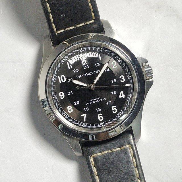 ORIGINAL HAMILTON KHAKI AUTOMATIC H644550 jam tangan pria SWISS asli antik langka