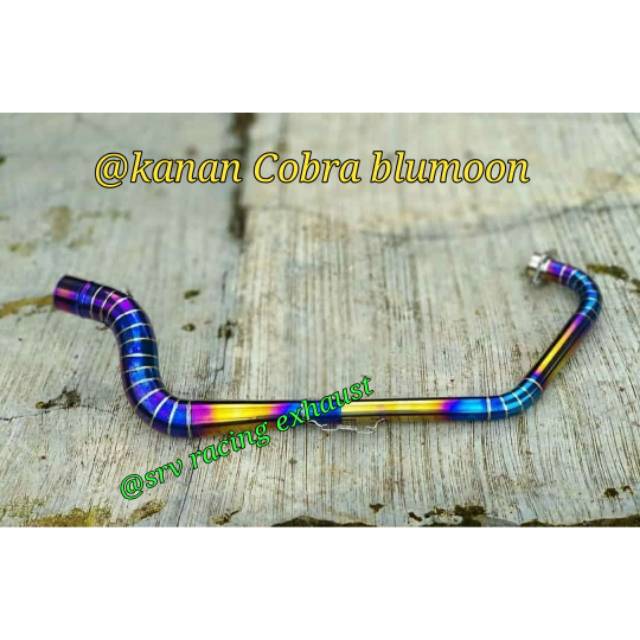 Jual Header pipa leheran knalpot racing full cacing kanan cobra vixion ...