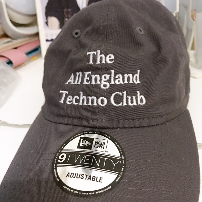 READ STOCK the all england techno club cap new era d.o kyungsoo exo original