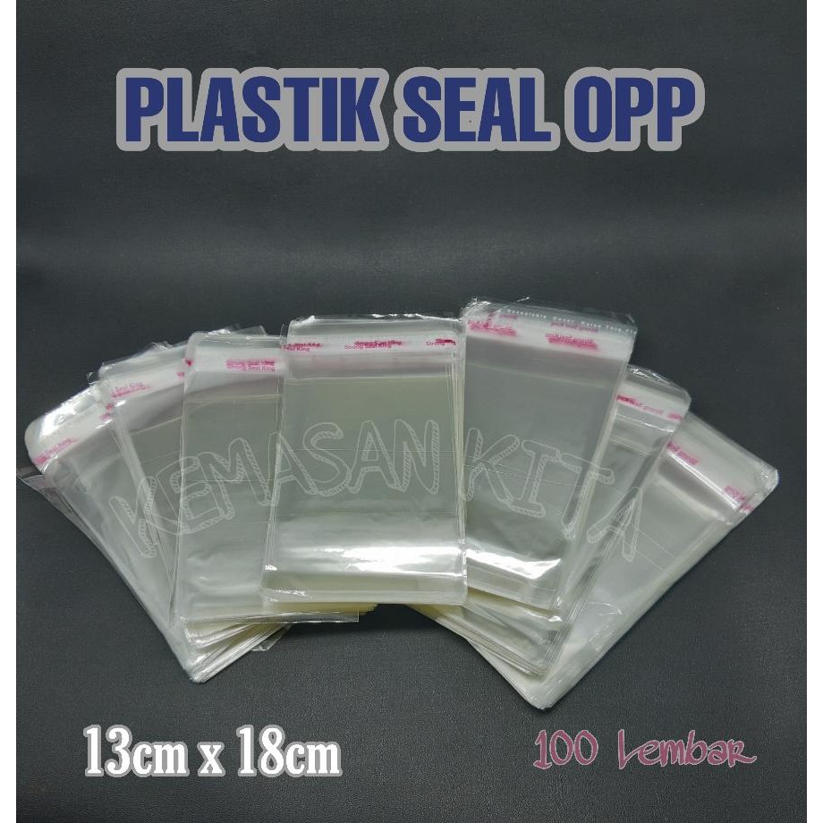 Jual Kantong Plastik Opp Seal Lem Perekat Kemasan Souvenir Kue 13x18 Cm Shopee Indonesia 2070