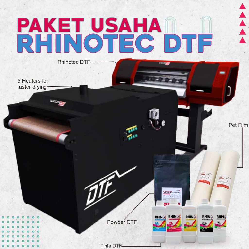 Jual PAKET USAHA DTF LARGE FORMAT MESIN DTF PAKET MESIN DTF SABLON DIGITAL Shopee Indonesia