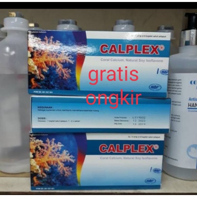 Jual Calplex suplemen dan vitamin original 100% expired desember 2026 ...