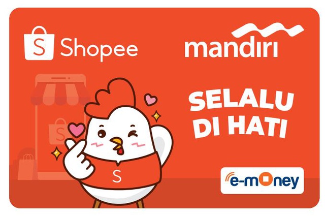 Jual Shopee x Mandiri E-Money - Shopee Selalu di Hati | Shopee Indonesia