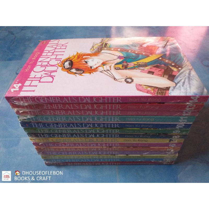 Jual Komik Korea The Generals Daughter 1-14T , Han Yu Rang | Shopee ...